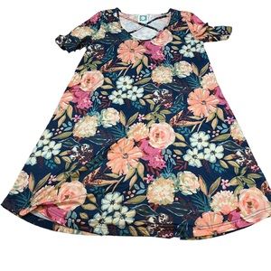 Vera Fishbaugh floral print dress